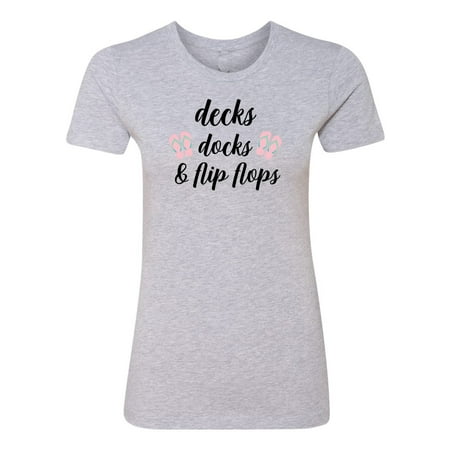 Deck Short - Decks Docks Flip Flops Womens Short Sleeve