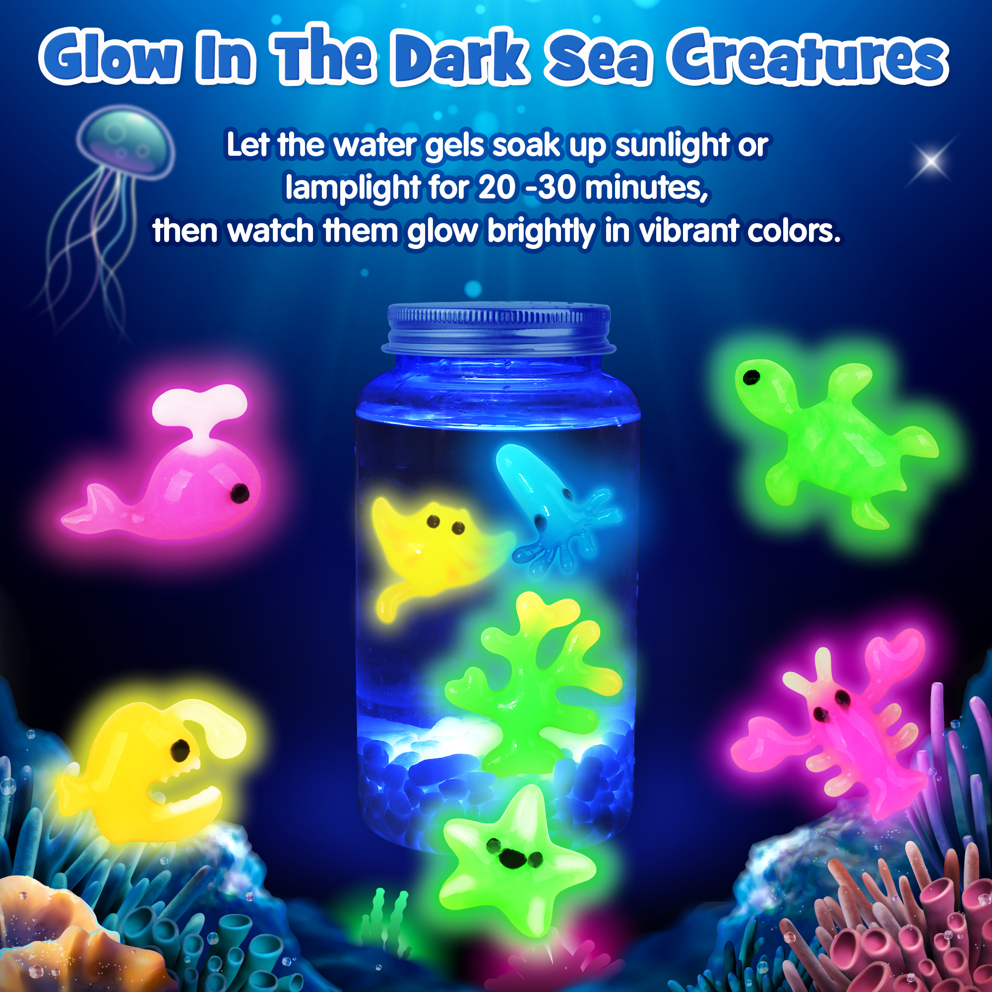 Herenear Aqua Fairy, Gels Magiques 3D Créatifs, Elfe De L'eau