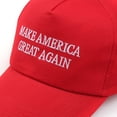thumbnail image 4 of Gorra de béisbol Sombrero deportivo de moda Sombrero de presidente ajustable Gorra cómoda para el sol de verano Haga que Estados Unidos vuelva a ser grande para deportes al aire libre, 4 of 8
