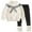 Beige, variant on REDARER Girls 2-Piece Set Knit Pullover & Leggings, Bow Tie Round Neck Winter Sweater Outfit for Baby Toddler, Cute Fall Clothes,Size:4-5 Years