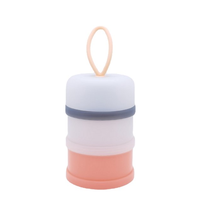 CSChome Pet Food Container Pet Food Bucket - 2/3 Layer Container with Portable Lanyard for Dog Food Storage