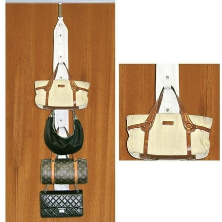Over The Door Purse Organizer Hanger Storage Handbag Hat Belts