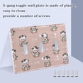 thumbnail image 3 of Light Switch Cover Milk Plates Faceplate Decorative Switch Plate for Bedroom Home Decor, 3 of 7