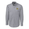 thumbnail image 2 of Men's Cutter & Buck Charcoal Missouri Tigers Easy Care Stretch Gingham Big & Tall Long Sleeve Button-Down Shirt, 2 of 3