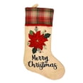 thumbnail image 1 of Wosthever Calcetín de Navidad árbol de Navidad chimenea pared ventana hogar Bar decoración boda fiesta regalos galletas almacenamiento calcetín bolsa Kits de decoración para fiestas Tipo 1 Wosthever HA069132-01, 1 of 6