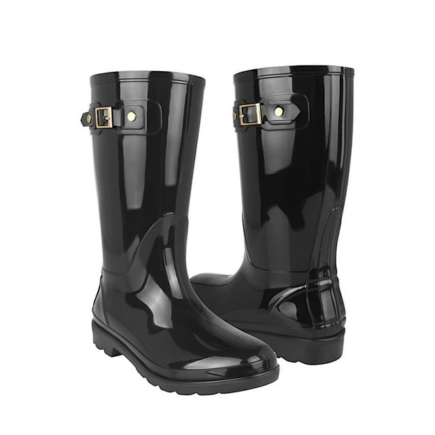 BOTAS DE LLUVIA PARA DAMA STYLO 2644 SINTÉTICO NEGRO Stylo 2644
