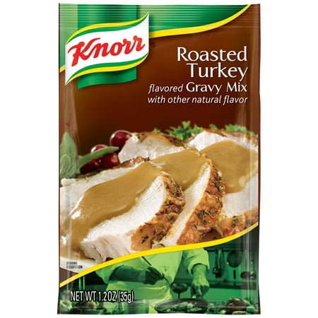 Knorr Gravy Mix, Roasted Turkey, 1.2 Oz (Best Rated Turkey Gravy)