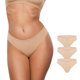 thumbnail image 1 of Ropa interior INLYRIC Inbarely Soft Cheeky Bikini para mujer, paquete de 3, 1 of 6