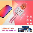 thumbnail image 3 of GGLUAAE Toys For 3-16 Years Old Girls Gifts,Karaoke Microphone for Kids,Best Fun Birthday Gifts for Teens Girl Boys(Gold), 3 of 7