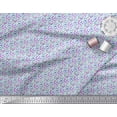 thumbnail image 3 of Soimoi Tissu Vert Poly Georgette à Pois au Mètre 42 Pouces de Large, 3 of 3