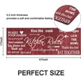 thumbnail image 3 of Farmhouse Kitchen Area Rugs Non Slip Kitchen Rugs and Mats Washable Kitchen Mats for Kitchen Floor Mat Carpet Runner Area Rug for Hallway Laundry Decor 17"x47", 3 of 6