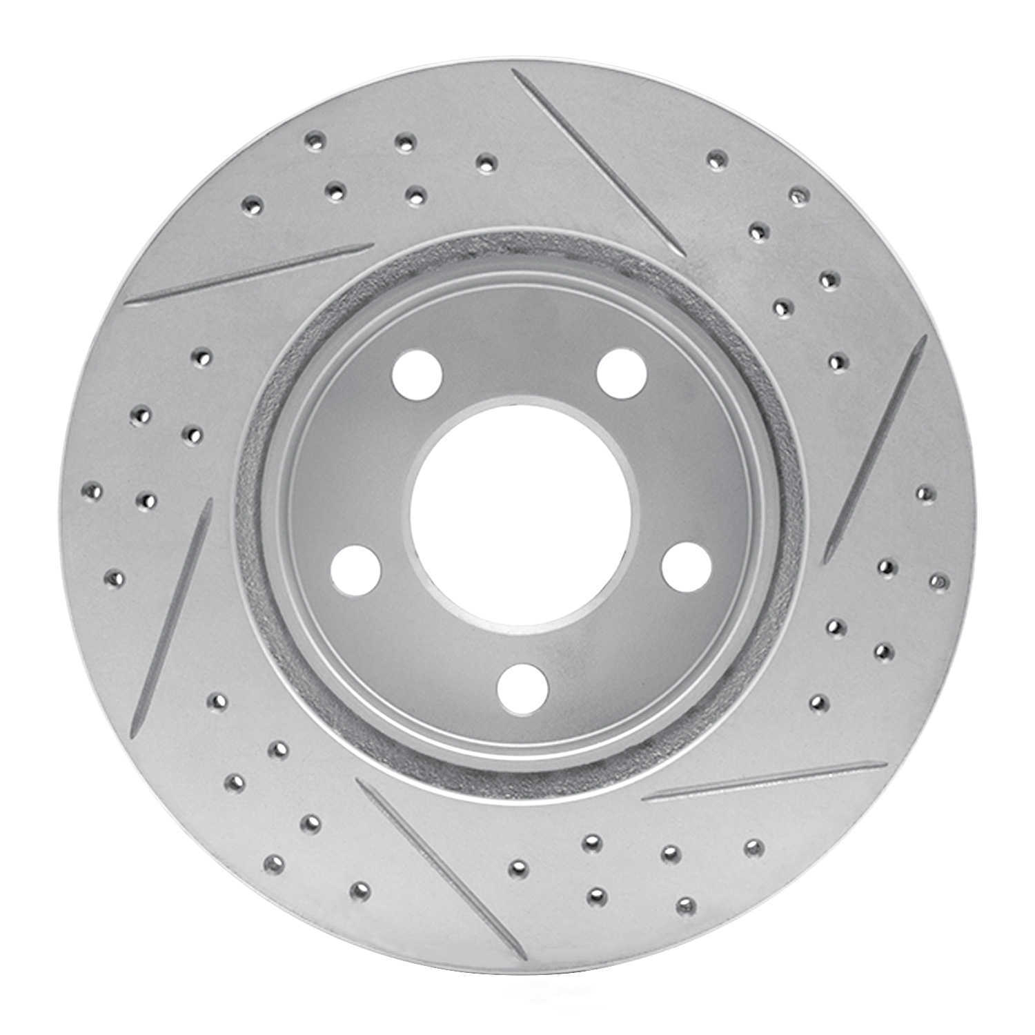 Dynamic Friction Company 830-54144L DFC Geoperformance Rotor - Drilled and Slotted