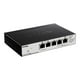 D-Link Smart Managed Switch DGS-1100-05PD - Commutateur - Intelligent - 2 x 10/100/1000 (PoE) + 3 x 10/100/1000 - Ordinateur de Bureau - PoE – image 2 sur 4