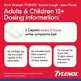 thumbnail image 4 of Medicamento Tylenol Extra Strength para tos intensa y dolor de garganta, 4 of 8