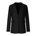 thumbnail image 5 of Womens Casual Blazers Open Front Long Sleeve Work Office Suit Jackets Blazer, 5 of 6