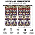 thumbnail image 2 of Blackout Kids Curtains,Vibrant Floral Pattern Childrens Insulated Curtains Set Of 2,Bedroom Essentials,Toddler Room Decor 52x84in(132x213cm), 2 of 5