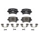 thumbnail image 1 of Balatas Sport Xtra Brembo 2014 A 2018 Seat L4 1.4L Trasero Kit 3010627173559098, 1 of 4