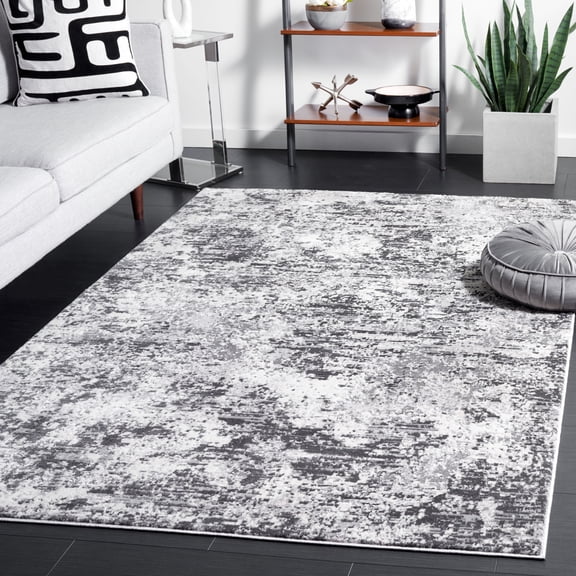 Safavieh Lagoon Ainsley Abstract Area Rug, Ivory/Gray, 3' x 5'