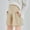 Khaki, variant on pstuiky Maternity Shorts Athletic Cotton Shorts Soft Breathable Belly Support Capri Pants for Pregnancy Casual Home Wear Maternity Clothes for Women