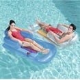 thumbnail image 6 of Qiweii Inflatable Premium Recliner Pool Lounger Float,Tanning Pool Float with Backrest and Cup Holder,Inflatable Pool Floats Adult with Fast Inflation, Mattress, 6 of 7