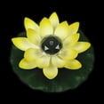 thumbnail image 2 of Shisuyan Lotus Lantern Yellow 1Set 11In Floating Solar Powered Waterproof Landscape Decorative, 2 of 8