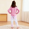 thumbnail image 7 of BLVB Boys Girls Fall Clothes Set Long Sleeve Tops T-Shirt and Jogger Pants Casual Outfits Loungewear for 5-14 Years Kids, 7 of 7