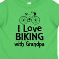 thumbnail image 4 of Inktastic I Love Biking with Grandpa Boys or Girls Toddler T-Shirt, 4 of 5
