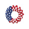 thumbnail image 1 of United States Independence Day Door Hanging United States Day Wreath, 1 of 1