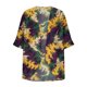 thumbnail image 4 of Camiseta de Manga Larga de Manga Larga de la Mujer con Estampado de Carnaval Casual, 4 of 5