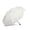 Off-White, variant on Manual Travel Rain Umbrella Foldable Off White Compact Sun Shading Parasol, Windproof 8-Rib Frame, UV Protection Black Coating, 38.2 in / 97 cm