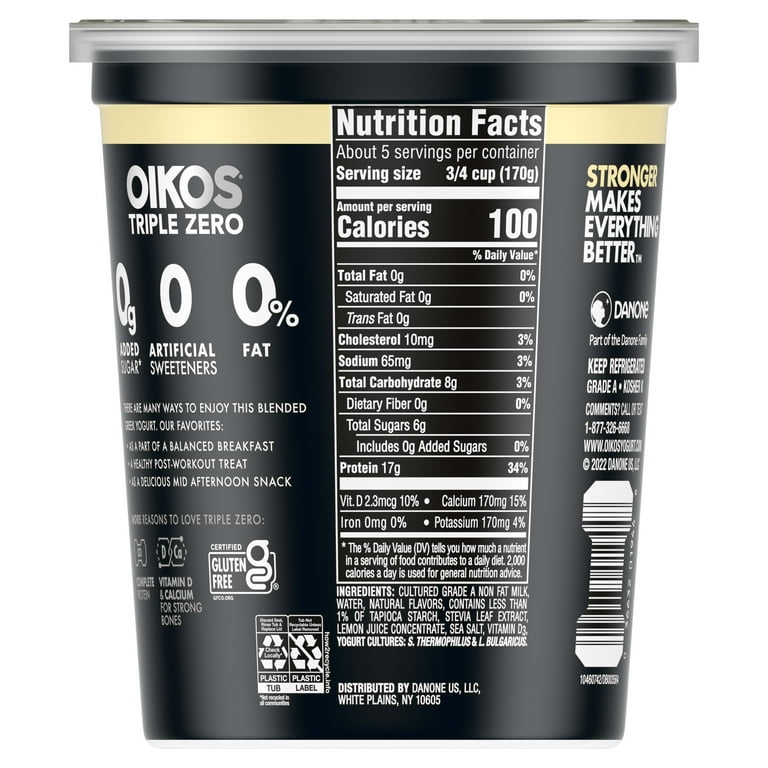 Oikos Triple Zero 17g Protein Nonfat