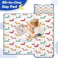 thumbnail image 4 of Colorful Funny Dachshund Toddler Nap Mats for Kids Preschool,Sleeping Mat Bag or Kids,Toddler Sleeping Bag,Toddler Nap Mat or Daycare, 4 of 6
