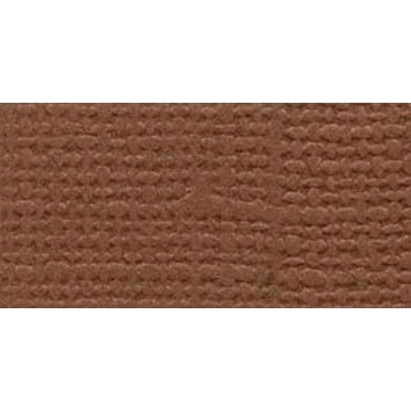 Bazzill Fourz Cardstock 12"X12"-Cinnamon Stick/Grasscloth