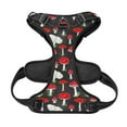 thumbnail image 5 of Lsque Red Mushrooms Dog Harness, No-Pull Pet Harness with 2 Leash Clips, Adjustable Soft Padded Dog Vest with Easy Control Handle for Large Dogs-X-Large, 5 of 9