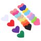 thumbnail image 4 of 20 parches termoadhesivos con forma de corazón, bordados, para ropa, mochilas, bolsos, insignias (colores aleatorios)., 4 of 6