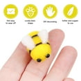 thumbnail image 7 of 24pcs Wool Felt Bees Crafting Supplies Bees Charms Costume Crafting Decoration, 7 of 7