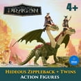 thumbnail image 3 of Dreamworks Dragons How to Train Your Dragon, Hideous Zippleback, Ruffnut & Tuffnut, Trio de figurines articulées Viking, jouets pour enfants à partir de 4 ans, 3 of 9
