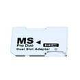 thumbnail image 1 of Lecteur Duo Micro Double Slot pour SD SDHC TF vers Memory Stick MS Card Pro, 1 of 4