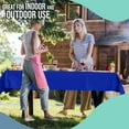 thumbnail image 6 of Exquisite 300 ft x 40 in Blue Plastic Solid Print Tablecloths, 6 of 9