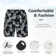 thumbnail image 3 of Balery Flower Bañador para hombre, shorts de playa de secado rápido con entrepierna y forro de compresión-Medium, 3 of 6