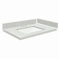 thumbnail image 6 of Transolid Vt27.75X22-1Ru-8 Silestone 28" Quartz Vanity Top - Statuario, 6 of 7