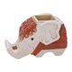 thumbnail image 2 of Nikou Elefante Pluma contenedor Resina sintética Multiusos Almacenamiento Vivo Precioso Modelado teléfono Soporte, 2 of 5