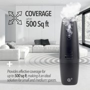 AROMAR Plus - Waterless Plug-In Aroma Diffuser, Bluetooth Control, Black