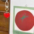 thumbnail image 4 of Eye Catching Stylish Tomato Girl Keychain Charm Pendant with Designs Portable Fahsion Accessory for Daily Use, 4 of 9