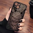 thumbnail image 3 of Funda de teléfono de Anime para Cool-N-Narutos iPhone 16 15 14 13 12 11 Mini Pro Max X XR XSMax 7 8 Plus, funda trasera transparente mate, 3 of 5