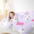 thumbnail image 4 of Manfei Cartoon Ghost 7 Pieces Full Size Bedding Sets,Dark Aesthetic Halloween Full Size Bed in a Bag,Halloween Reversible, 4 of 7