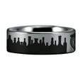 thumbnail image 3 of Whiskey and Cigar Tungsten Carbide Ring, 3 of 5