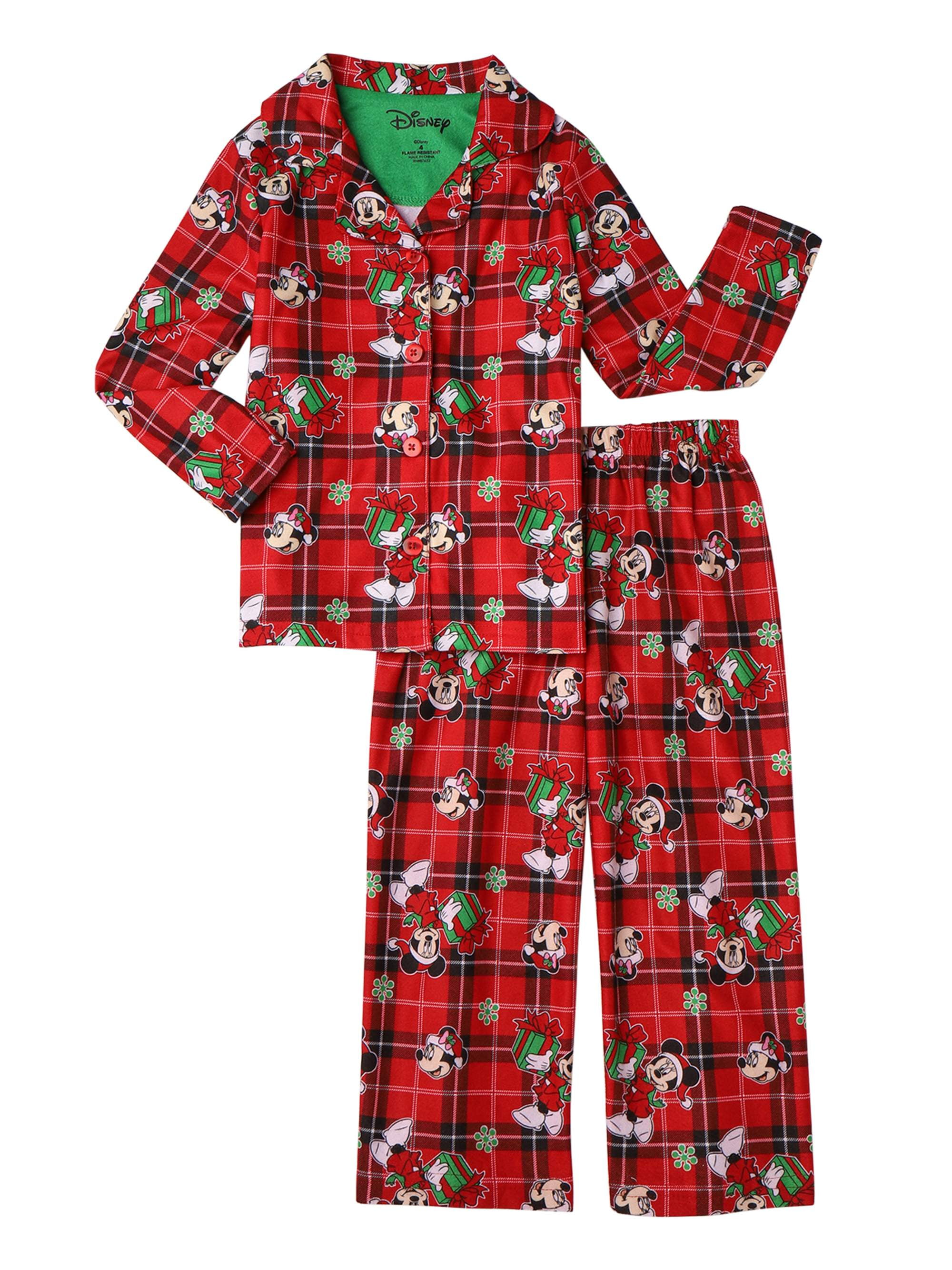 Disney Minnie Mouse Girls Plaid Gifts Nightgown