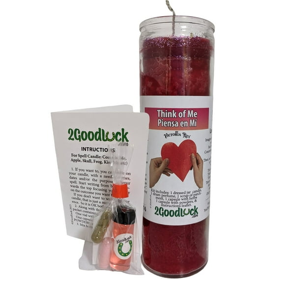 Think of Me Dressed Candle Kit - Piensa en Mi