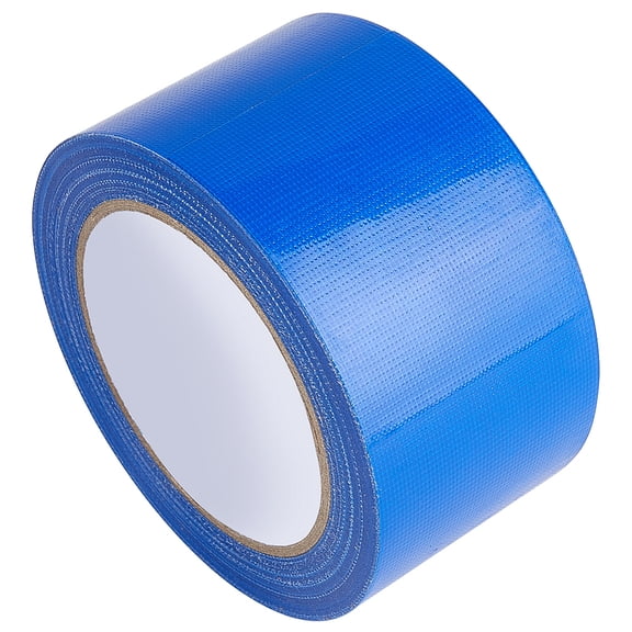 2.5in x 65.6ft Strong Adhesive Cloth Blue Duct Tape Heavy Duty Repair Fabric Tape Single Sided Water Resistant Gaffer Tape for Stage Carpet Floor